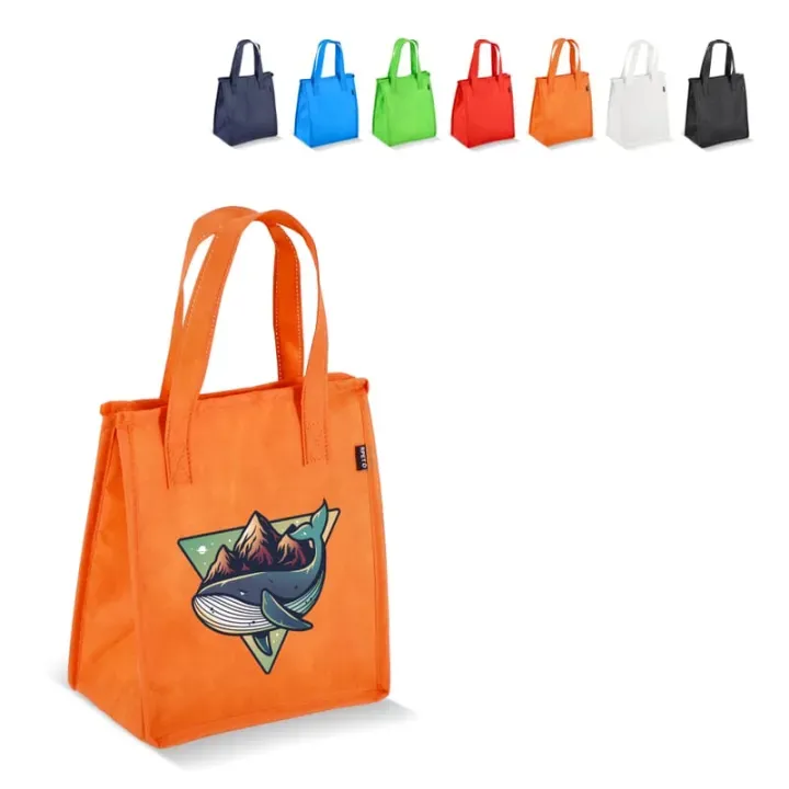 R-PET Cooler bag non-woven 23x 15 x 27.5cm 75g/m² - LT95392 (gadzety reklamowe)